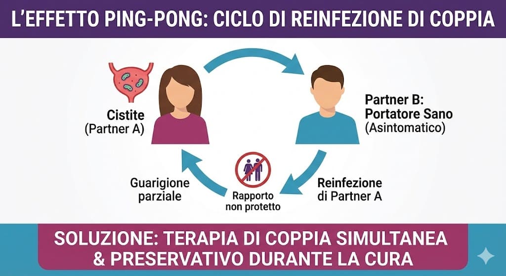 Effetto ping pong cistite contagio