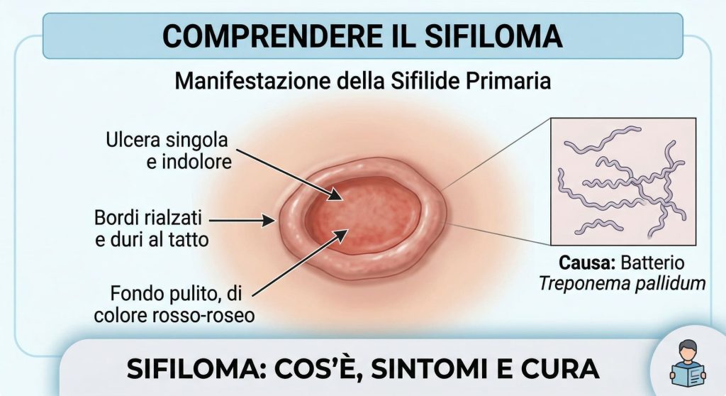 Sifiloma: come riconoscerlo e cosa fare